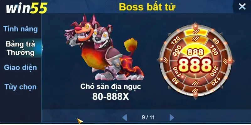 Tính năng vòng quay may mắn mang lại nhiều cơ hội cho người chơi