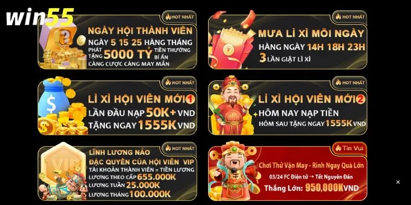 Ưu đãi khủng và độc quyền chỉ có tại nhà cái uy tín