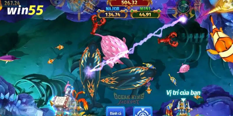 Vua Săn Cá được nhiều người chơi tại Win55 yêu thích
